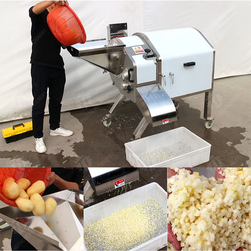commercial vegetable dicer