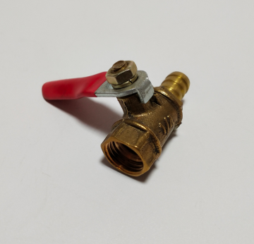 1/8\" to 3/8\" Brass Mini Ball Valves for Water, Air, Oil, and Gas