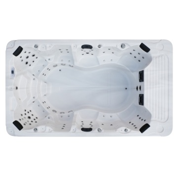 Smart outdoor 11-person endless swimming pool