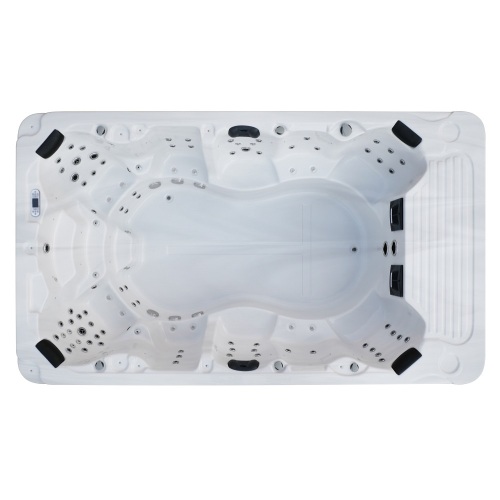 Smart outdoor 11-person endless swimming pool
