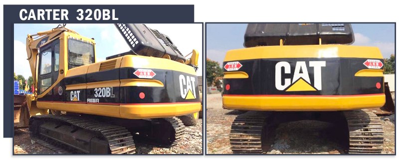 used Caterpillar crawler excavators