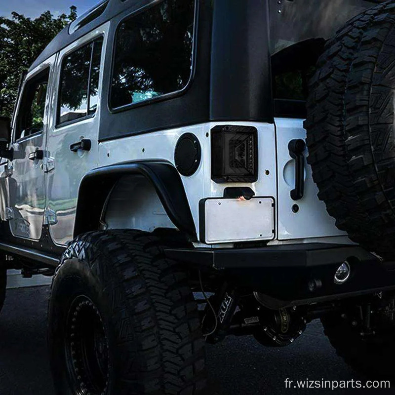 Les feux arrière Jeep Wrangler LED 3D