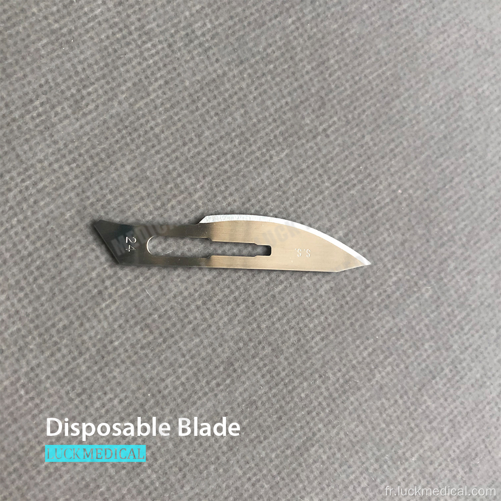 Blades / scalpels en carbone chirurgical