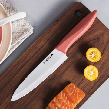 Middia 6 inch American Style Utility Chef Mes met PP -handgreep en laserlogo