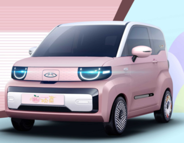 2023 طراز جديد Chian Brand Chery QQ Ice Cream EV سيارة كهربائية صغيرة متعددة