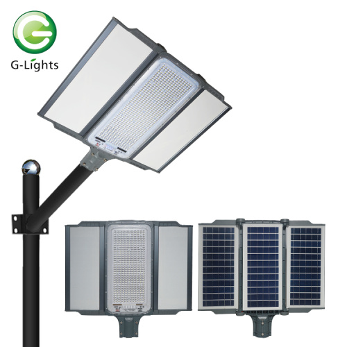 200 400 600 W Integrated All In One Soalr Led Street Lamp