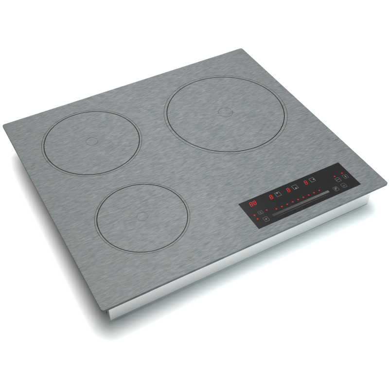 CE CB EMC Certified Induction Hob 5000W 5600W Electric Built-In 3 Bunner Cooktop Induction Cooker