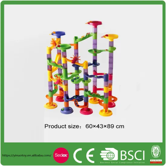 Hot sale educational toy marble tun blocks building for kids