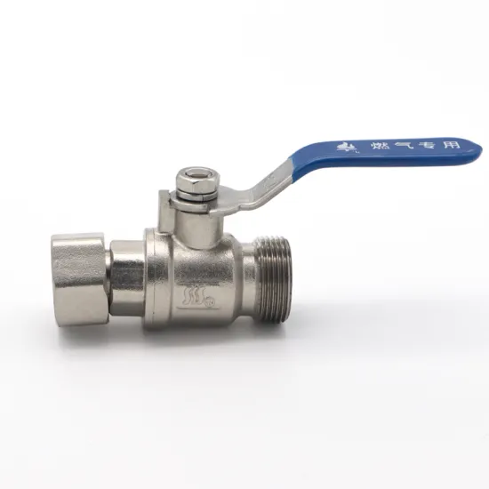 3/4 with union china manufacturer ball valve for gas cylinder brass valve