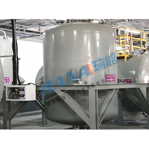 0,5-150 tanques CBM alinhados PTFE para produtos químicos eletrônicos