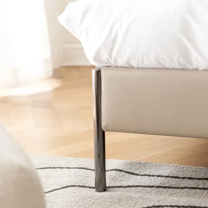 Bandari Leather Upholstered Bed