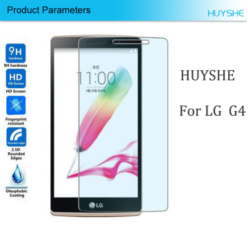 HUYSHE Mobile Phone Use 9H hardness tempered glass screen protector for lg g5