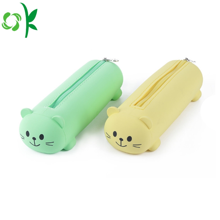 Fashion Silicone Pencil Case for Students