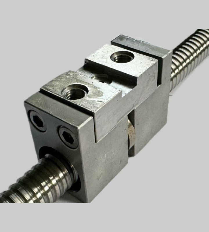 Special-shaped nut ball screw
