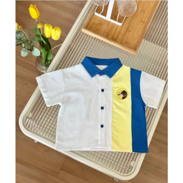 Baby KoreanStyle Multicolor Block Kaos Santai Santai Santai