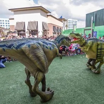 Walking Dinosaur Costume Adult Velociraptor Costume