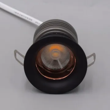 Embedded mini deep anti-glare narrow side small spotlight