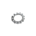 Rondelle di bloccaggio seghettate con denti esterni in acciaio inossidabile DIN6798