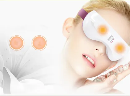 Eye Spa Massager warm eye remove dark circle