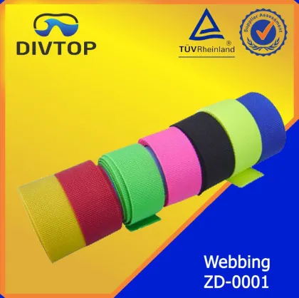 SCUBA Webbing Different Color Webbing