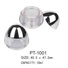 Cute Round Plastic Cosmetics and Skincare Packaging Pot