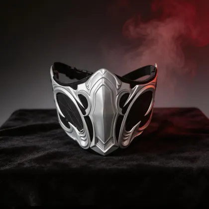 Mortal Kombat Sub-Zero Half Mask
