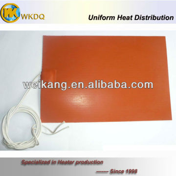 Silicone rubber heater