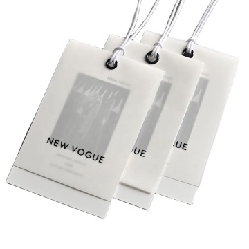 Eco-Friendly Paper Clothing Tags for Clothes