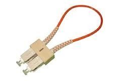 Mm 50 / 125 Multimode Optical Fiber Patch Cable , Sc Fiber Optic Jumper Cables