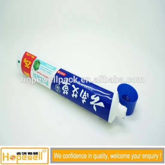 laminated toothpaste tube denture cream tube manufacture