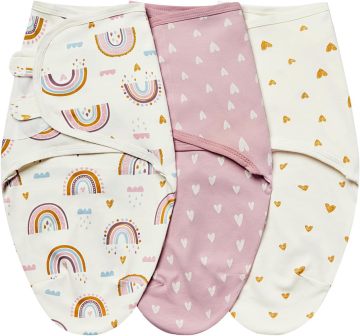 Customized Luxury Soft Cotton Baby Sleep Sack & Swaddle Blanket Set