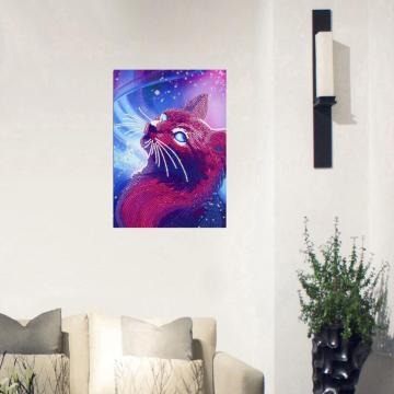 CAT 5D Diamond Painting Decorative Painting