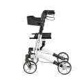 Ayuda para caminar aluminio Rollador plegable ligero Walker