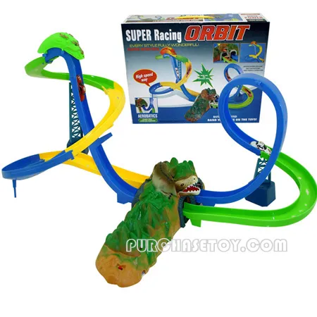 B/O Railroad Car Play Set with Dinosaur Sound