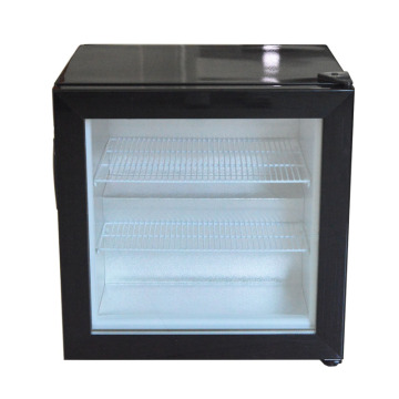 55L 220V Mini Vertical Freezer Display Cabinet: A Versatile Small Household and Commercial Refrigerator for Ice Cream Storage