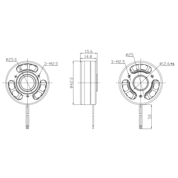 3604 Gimbal PTZ Camera Parts - Motor