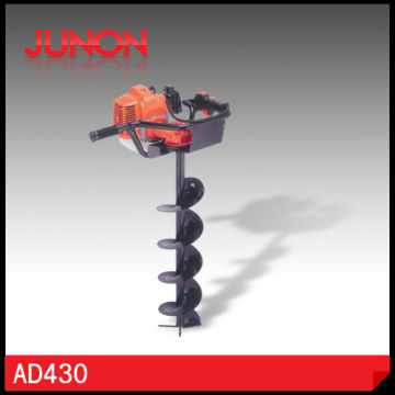 small power ground drilling machine 43cc earth/ground drill