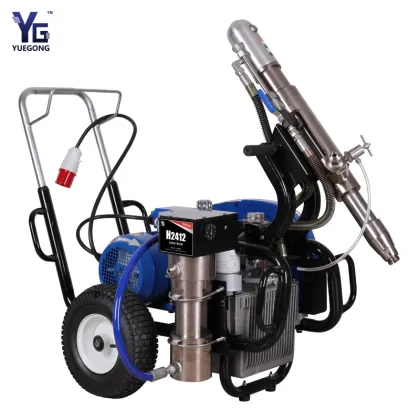 JS Waterproof Material: Oil-Based Polyurethane Coating System with High Pressure Spray Machine