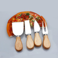 Set de 4 cuchillos de queso