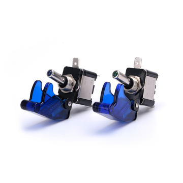 Waterproof LED Illuminated 20A 12V Safety Guard Rocker Switch