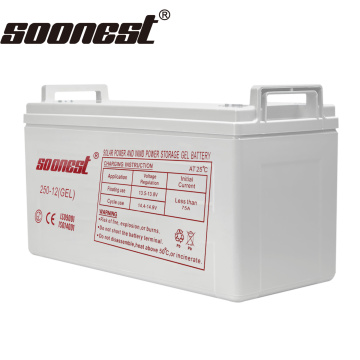 Soonest Solar Battery Pack: 12V 200Ah, 12V 100Ah, 250Ah Gel Batteries for Solar
