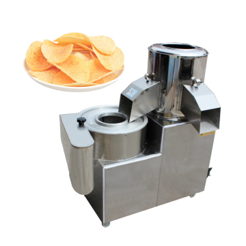 Small Industrial Automatic Potato Chips Cutting Maker Machine