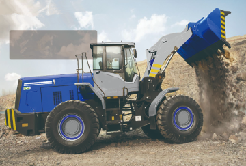 Large scale electric loader