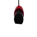 Czerwony kabel OBDII 16P do 17P o długości 280 mm