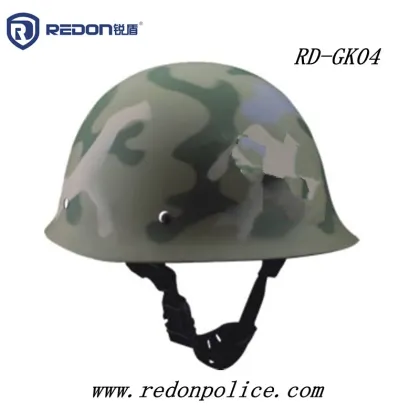 Camouflage Steel Police Law Enforcement Duty Helmet