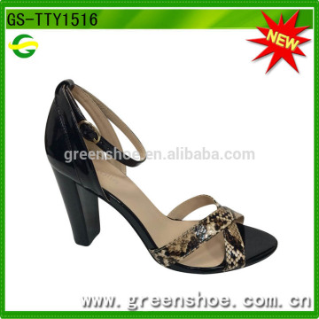 Hot selling elegant ladies footwear sandal pictures