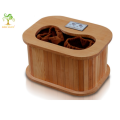 Wooden Steam Infrared Foot Sauna for Physical Therapy
