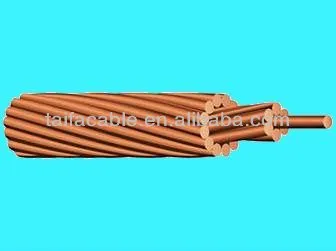 bare Stranded Copper Conductors Bare cca cable