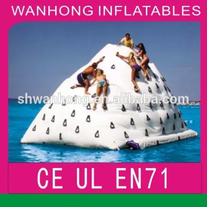2014 best selling inflatable water iceberg,inflatable floating iceberg