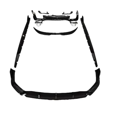 Gloss Black M-Performance Aero Kit for F44 Car Rear Bumper Sport Upgrade